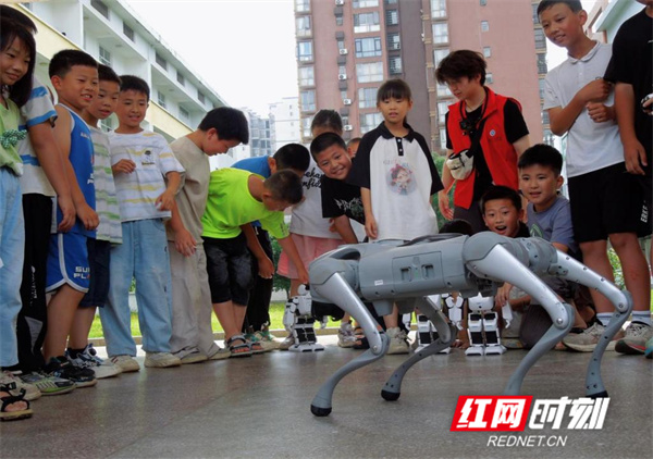 sunbet申搏官方网站智能制造学院赴永州市蘋洲小学开展科普进校园活动