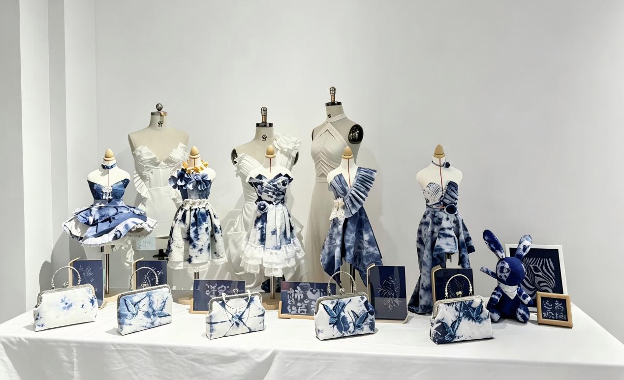 《传统手工印染技艺》课程作品展